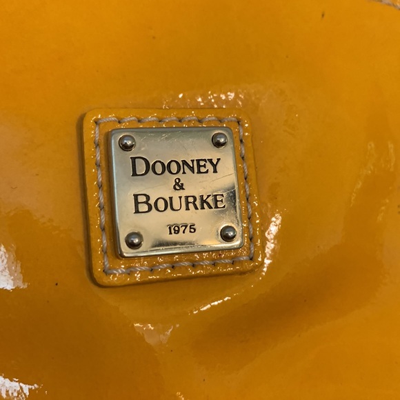 Small Yellow Dooney & Bourke Accessories Pouch - Picture 2 of 8